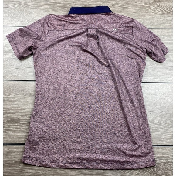 KJUS Women's Athletic Bandon Dunes Golf Polo Shirt Purple Size M - Picture 5 of 8